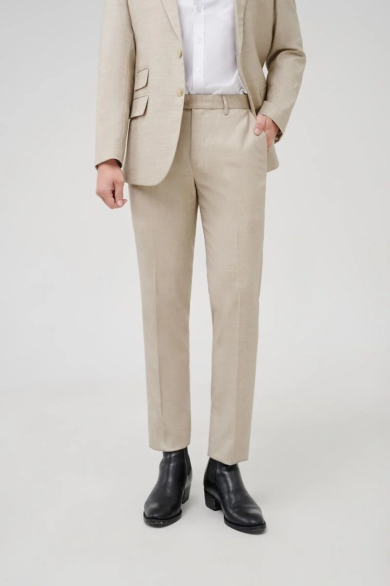 Vest bộ nam cao cấp Merriman mã THMOV058 màu Sand